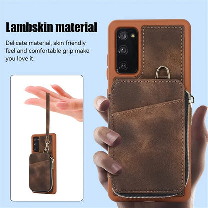 For Samsung Galaxy S20 FE / S20 FE 5G / S20 FE 2022 / S20 Lite PU+TPU Cell Phone Case