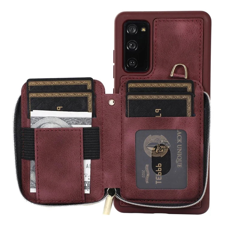 For Samsung Galaxy S20 FE / S20 FE 5G / S20 FE 2022 / S20 Lite PU+TPU Cell Phone Case