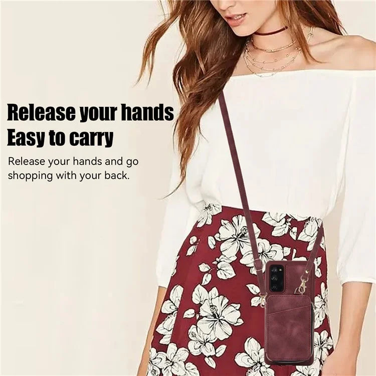 For Samsung Galaxy S20 FE / S20 FE 5G / S20 FE 2022 / S20 Lite PU+TPU Cell Phone Case