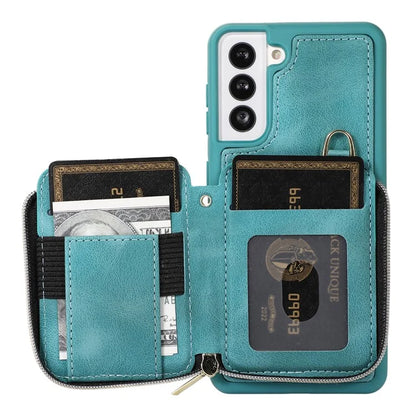 For Samsung Galaxy S21+ 5G Cell Phone Case PU Leather+TPU Shockproof Cover