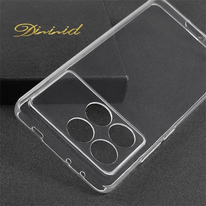 Flexible TPU Shell for Xiaomi Redmi K70E 5G / Poco X6 Pro 5G Case Transparent TPU Mobile Phone Cover