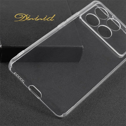Flexible TPU Shell for Xiaomi Redmi K70E 5G / Poco X6 Pro 5G Case Transparent TPU Mobile Phone Cover