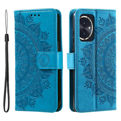 For Honor 100 5G Case Leather Wallet Stand Cover with Pattern Printing