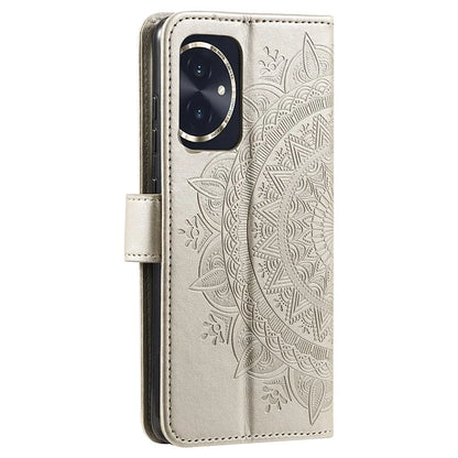 For Honor 100 5G Case Leather Wallet Stand Cover with Pattern Printing