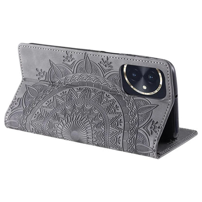 For Honor 100 5G Case Leather Wallet Stand Cover, Magnetic Closure Pattern Print