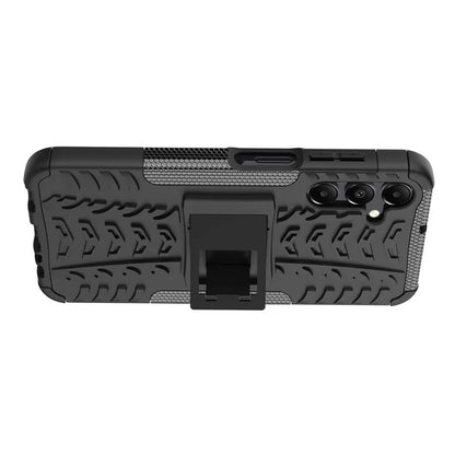 For Samsung Galaxy A15 4G / A15 5G Cell Phone Case Tyre Pattern Design Kickstand Anti-drop Cover