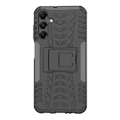 For Samsung Galaxy A15 4G / A15 5G Cell Phone Case Tyre Pattern Design Kickstand Anti-drop Cover