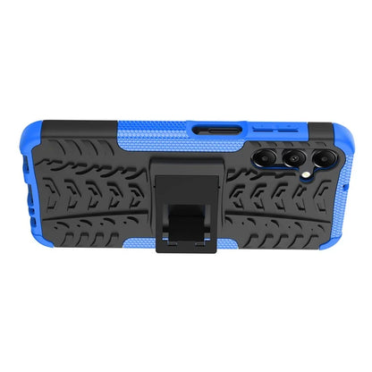 For Samsung Galaxy A15 4G / A15 5G Cell Phone Case Tyre Pattern Design Kickstand Anti-drop Cover