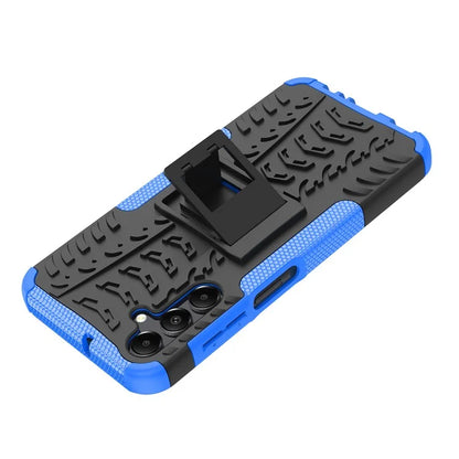 For Samsung Galaxy A15 4G / A15 5G Cell Phone Case Tyre Pattern Design Kickstand Anti-drop Cover