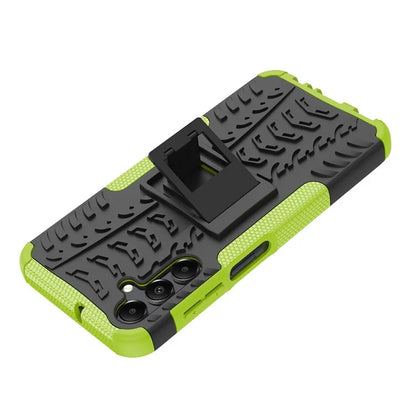 For Samsung Galaxy A15 4G / A15 5G Cell Phone Case Tyre Pattern Design Kickstand Anti-drop Cover