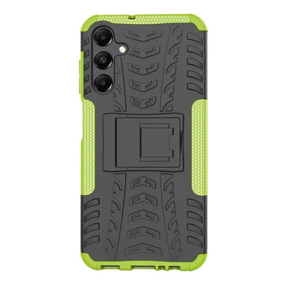 For Samsung Galaxy A15 4G / A15 5G Cell Phone Case Tyre Pattern Design Kickstand Anti-drop Cover