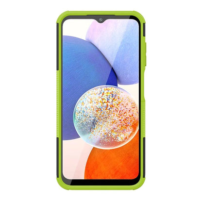 For Samsung Galaxy A15 4G / A15 5G Cell Phone Case Tyre Pattern Design Kickstand Anti-drop Cover