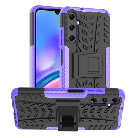 For Samsung Galaxy A05s 4G Cell Phone Case PC+TPU Shockproof Back Cover with Kickstand