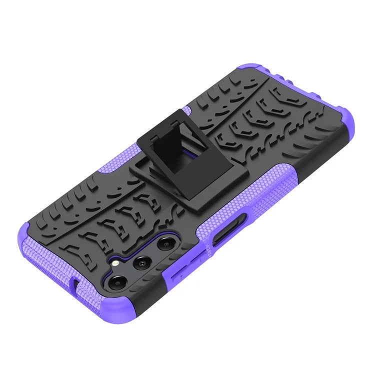 For Samsung Galaxy A05s 4G Cell Phone Case PC+TPU Shockproof Back Cover with Kickstand