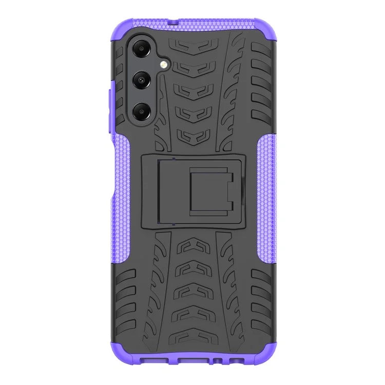 For Samsung Galaxy A05s 4G Cell Phone Case PC+TPU Shockproof Back Cover with Kickstand