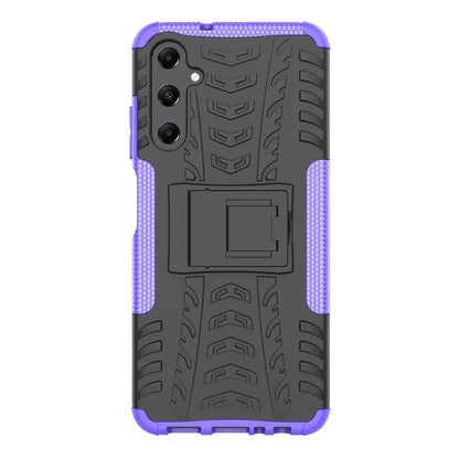 For Samsung Galaxy A05s 4G Cell Phone Case PC+TPU Shockproof Back Cover with Kickstand