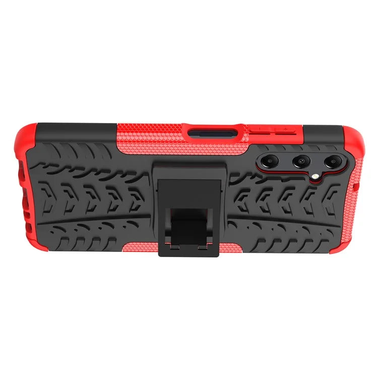 For Samsung Galaxy A05s 4G Cell Phone Case PC+TPU Shockproof Back Cover with Kickstand