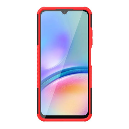 For Samsung Galaxy A05s 4G Cell Phone Case PC+TPU Shockproof Back Cover with Kickstand