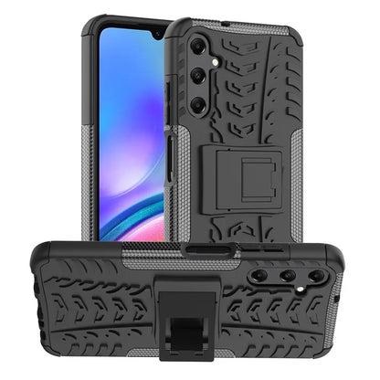 For Samsung Galaxy A05s 4G Cell Phone Case PC+TPU Shockproof Back Cover with Kickstand
