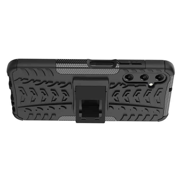 For Samsung Galaxy A05s 4G Cell Phone Case PC+TPU Shockproof Back Cover with Kickstand