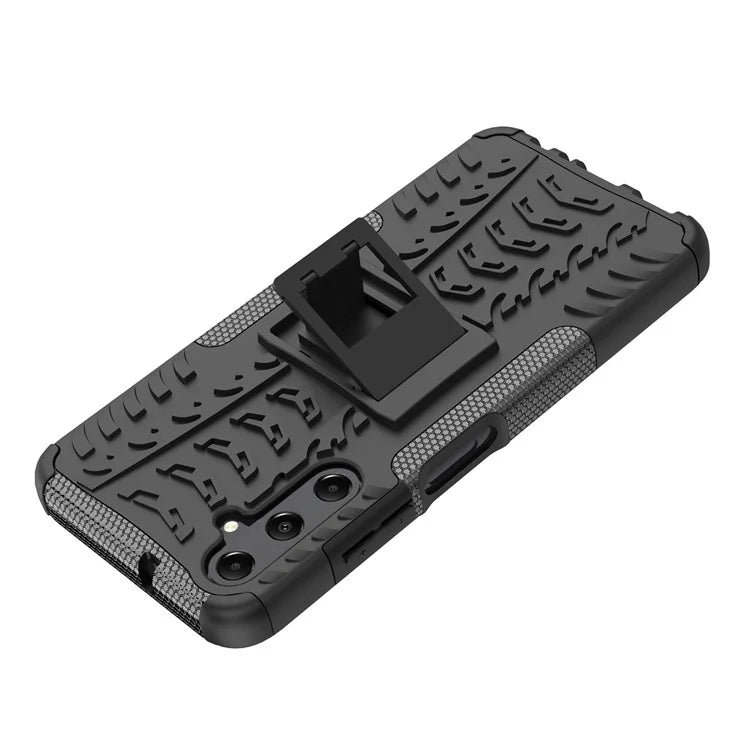 For Samsung Galaxy A05s 4G Cell Phone Case PC+TPU Shockproof Back Cover with Kickstand