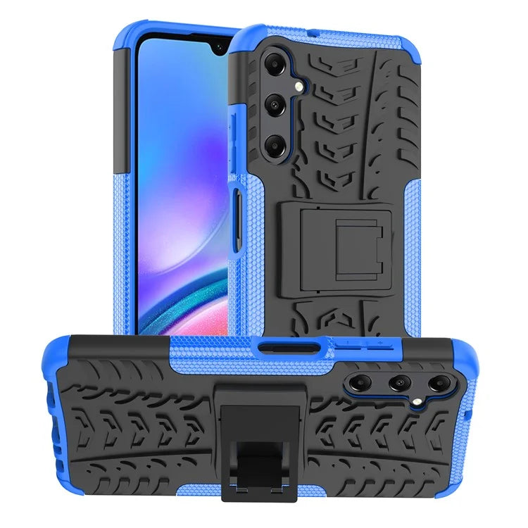 For Samsung Galaxy A05s 4G Cell Phone Case PC+TPU Shockproof Back Cover with Kickstand