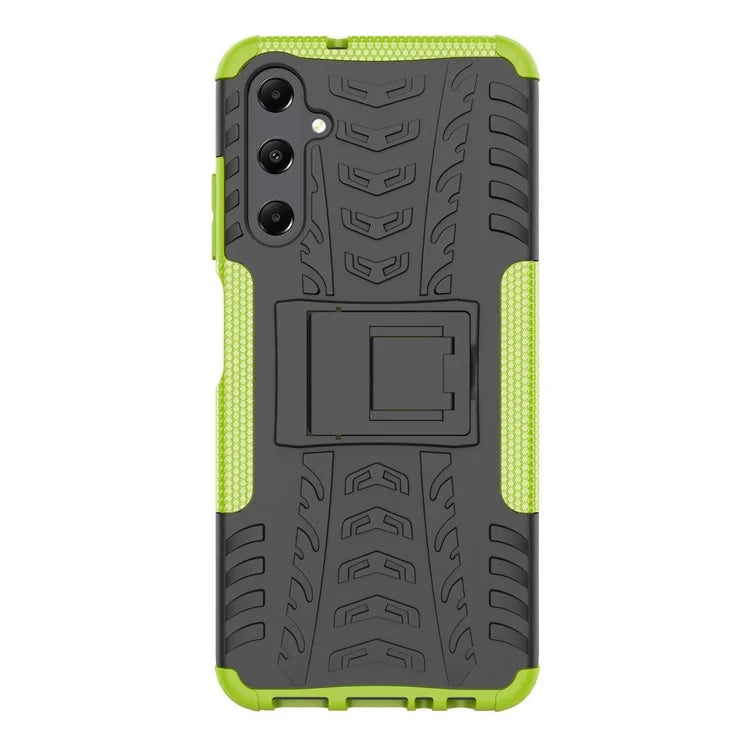 For Samsung Galaxy A05s 4G Cell Phone Case PC+TPU Shockproof Back Cover with Kickstand