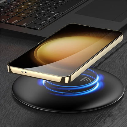 GKK For Samsung Galaxy S24+ Electroplating Phone Case Leather Back Cover Kickstand