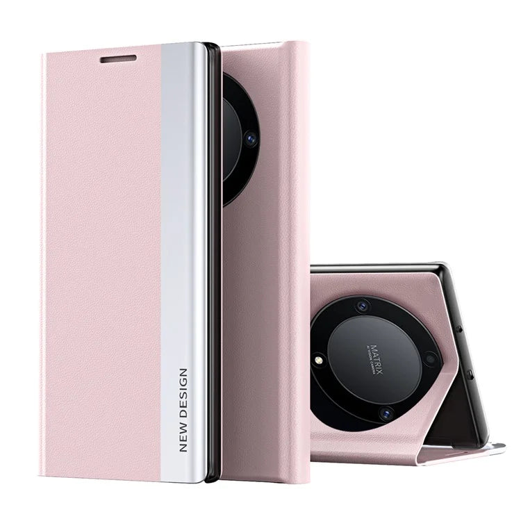 For Honor X9b 5G / Magic6 Lite 5G / X50 PU Leather Cover Electroplating Shockproof Flip Case