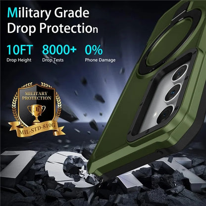 For Samsung Galaxy A54 5G Case Military Grade Drop Protection Hybrid TPU+PC Phone Coverish Green