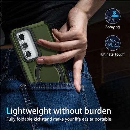 For Samsung Galaxy A54 5G Case Military Grade Drop Protection Hybrid TPU+PC Phone Coverish Green
