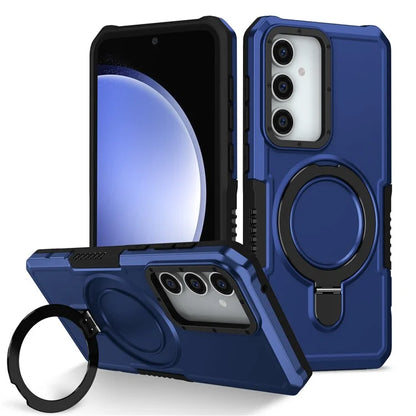 For Samsung Galaxy S23 FE Case Hybrid TPU+PC Kickstand Anti-scratch Phone Protector