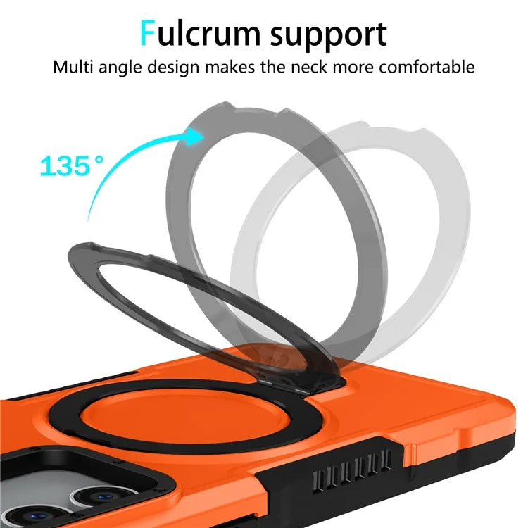 For Samsung Galaxy S23 FE Case Hybrid TPU+PC Kickstand Anti-scratch Phone Protector