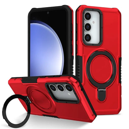 For Samsung Galaxy S23 FE Case Hybrid TPU+PC Kickstand Anti-scratch Phone Protector