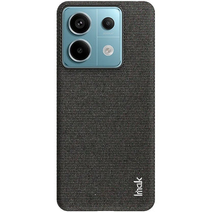 IMAK Ruiyi Series for Xiaomi Redmi Note 13 Pro 5G / Poco X6 5G Case Cloth Texture PU+PC Phone Cover