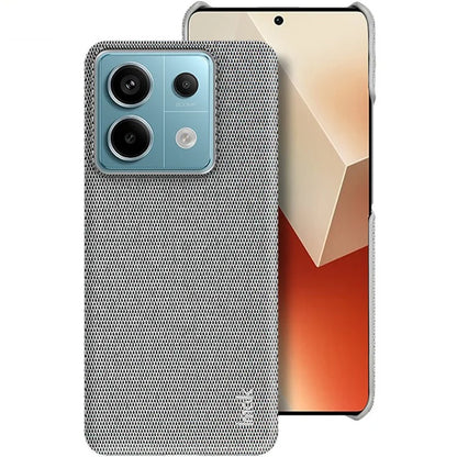 IMAK Ruiyi Series for Xiaomi Redmi Note 13 Pro 5G / Poco X6 5G Case Cloth Texture PU+PC Phone Cover