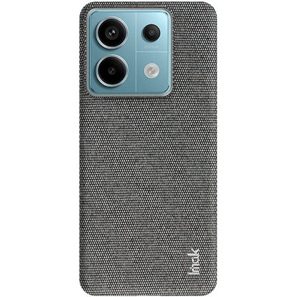 IMAK Ruiyi Series for Xiaomi Redmi Note 13 Pro 5G / Poco X6 5G Case Cloth Texture PU+PC Phone Cover