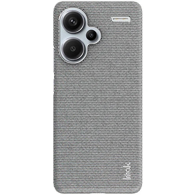 IMAK Ruiyi Series for Xiaomi Redmi Note 13 Pro+ 5G Back Case Cloth Texture PU+PC Cover Protector