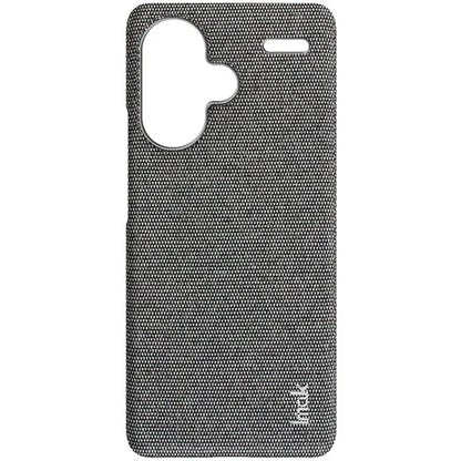 IMAK Ruiyi Series for Xiaomi Redmi Note 13 Pro+ 5G Back Case Cloth Texture PU+PC Cover Protector