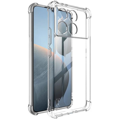 IMAK For Xiaomi Redmi K70 5G  /  K70 Pro 5G Clear Phone Case Drop-proof TPU Cover Protector