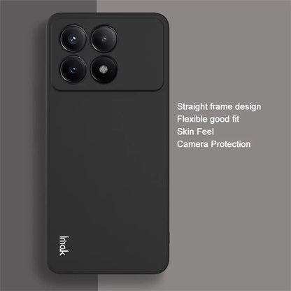 IMAK UC-4 Series for Xiaomi Redmi K70 5G / K70 Pro 5G TPU Case Scratch-resistant Straight Edge Phone Shell