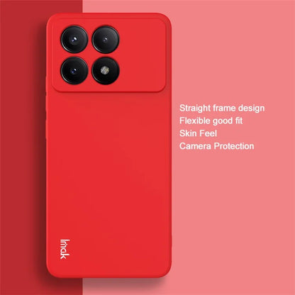 IMAK UC-4 Series for Xiaomi Redmi K70 5G / K70 Pro 5G TPU Case Scratch-resistant Straight Edge Phone Shell