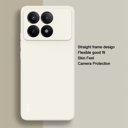 IMAK UC-4 Series for Xiaomi Redmi K70E 5G / Poco X6 Pro 5G Cell Phone Case TPU Straight Edge Back Cover