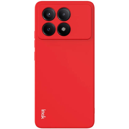 IMAK UC-4 Series for Xiaomi Redmi K70E 5G / Poco X6 Pro 5G Cell Phone Case TPU Straight Edge Back Cover