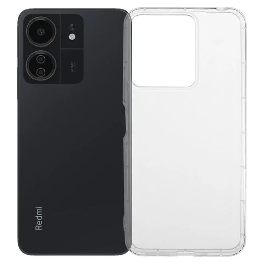 For Xiaomi Redmi 13C 4G / Poco C65 4G Case Airbag Protection Transparent TPU Anti-scratch Cell Phone Cover
