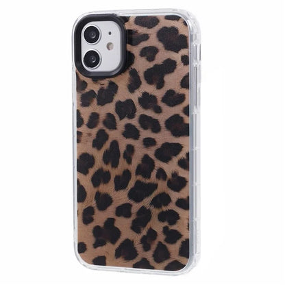SDT Series For iPhone 11 Phone Case Leopard Pattern Luxury IMD Cover