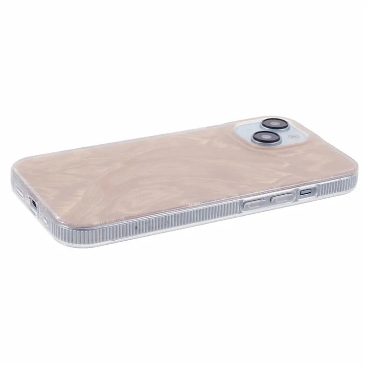 For iPhone 14 Back Cover IMD Pattern Printing Acrylic Phone Protector Case