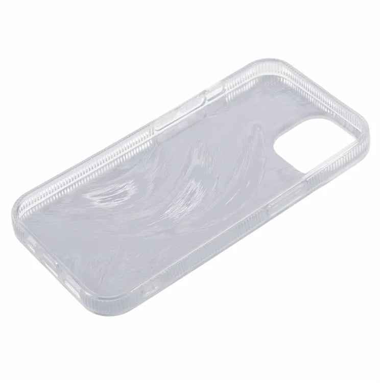For iPhone 14 Back Cover IMD Pattern Printing Acrylic Phone Protector Case