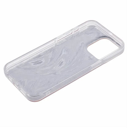 For iPhone 13 Pro Case Laser Metal Scratch IMD Pattern TPU+Acrylic Phone Case
