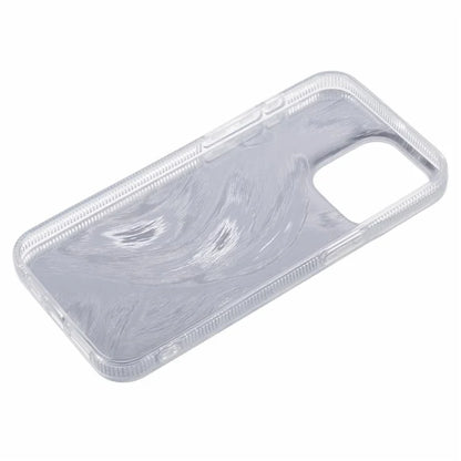 For iPhone 14 Pro Case IMD Laser Pattern TPU+Acrylic Phone Protector